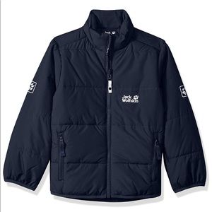 Boys Jack Wolfskin Kokkola Jacket Night Blue